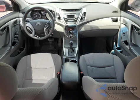 2016 Hyundai Elantra Se из США, поврежденный, VIN 5NPDH4AE0GH765749